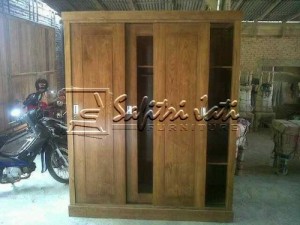 Almari Jati Minimalis Jepara