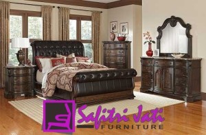 Kamar Set Minimalis Modern Jati