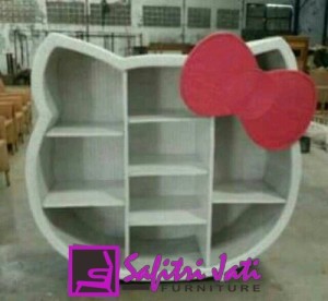 Rak Buku Hello Kitty