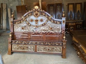 Tempat Tidur Minimalis Cinta Jati Jepara