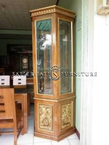 Lemari Hias Bufet Jati Terbaru