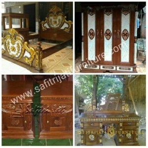 Kamar Set Ukir Emas