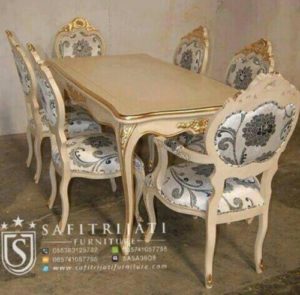 Kursi Makan Jati Jepara Minimalis Minerva