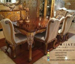 Kursi Makan Jati Model Terbaru