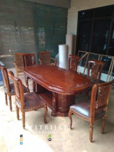 Kursi Makan Salina Jati Terbaru