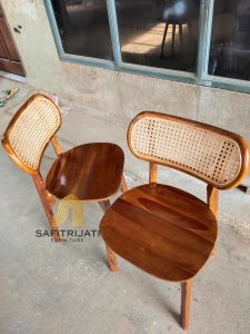 Kursi Rotan Cafe Kursi Kacang