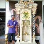 lemari jam jati brawijaya