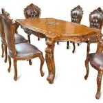 Set Meja Makan Ukiran Ganesa Modern Jepara
