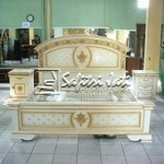 Tempat Tidur Anggola Jati Jepara