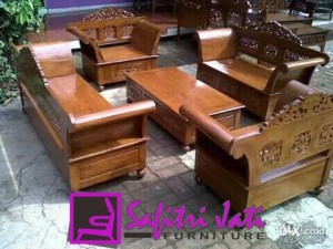 Kursi Tamu Sudut Ukir Madura