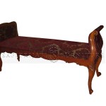 Kursi Ukiran Modern Stool