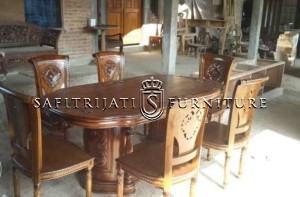 Kursi Makan jepara Murah Salina