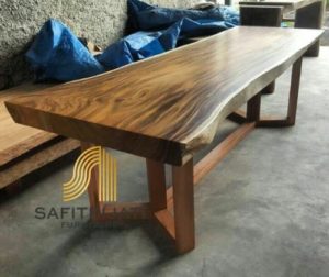 Jual Meja Makan Kayu Trembesi Jepara