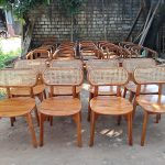 Kursi Rotan Cafe Kursi Kacang