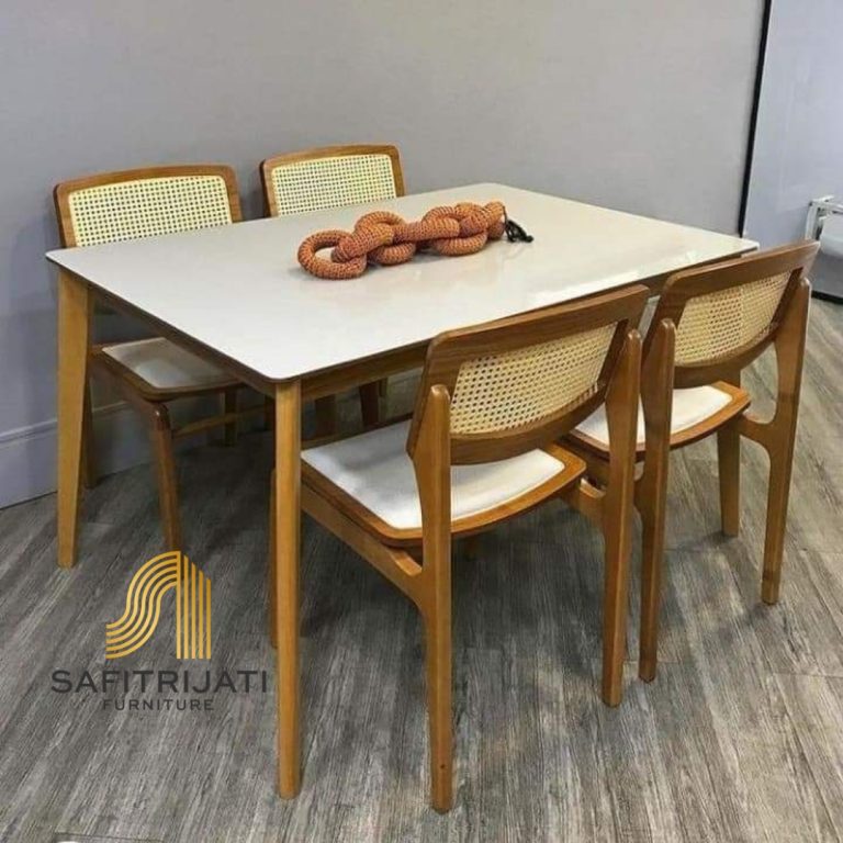 Kursi makan minimalis jati jepara