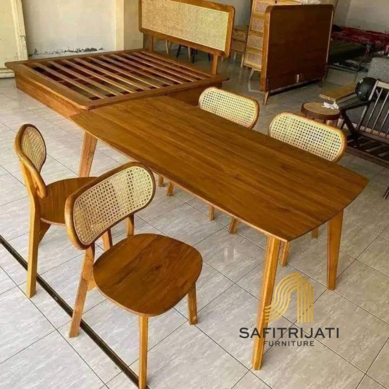 Kursi makan jepara minimalis