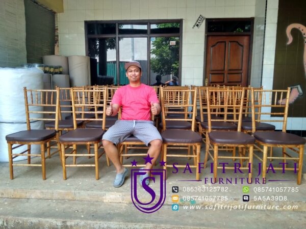 Kursi Tiffany Kayu - Gambar 9